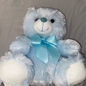 LIMITED EDITION Babyshower blue teddy bear plushy